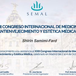 Zertifikat Shirin Samimi-Fard